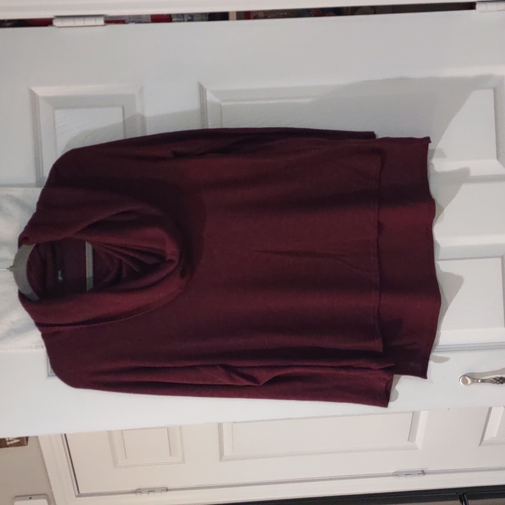 Gibson cowl neck sweater size medium
